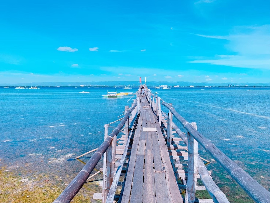 オランゴ島の桟橋