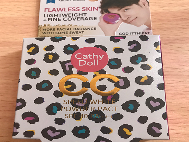 CC speed white powder pact