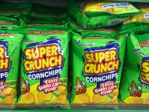 スーパークランチ（Super Crunch）のスイートコーン味